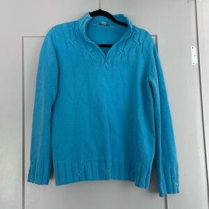 Cable knit pullover